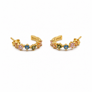 Gold ColorPop Hoops